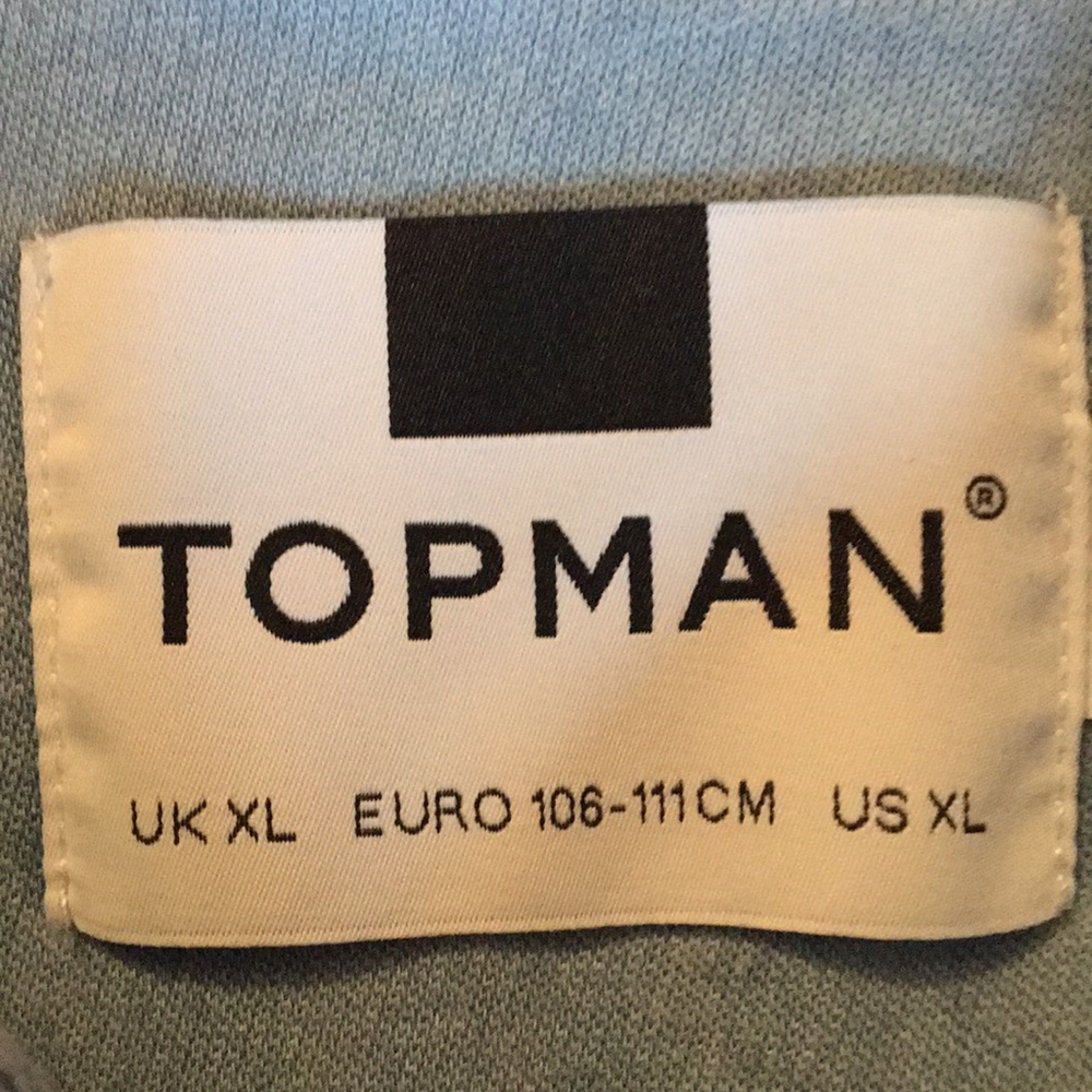 Topman short sleeve men’s button down - Picture 4 of 4